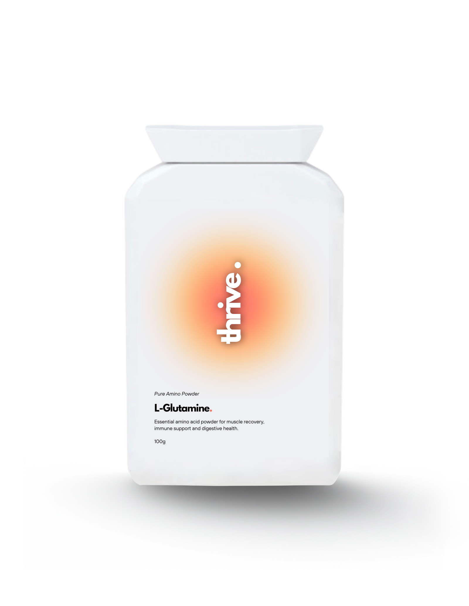 L-Glutamine pure amino powder from Thrive